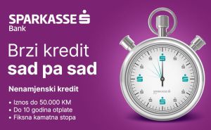 Sparkasse brzi kredit "Sad pa sad" u roku 24h