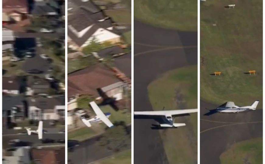 Pogledajte snimak kako je avion za "dlaku" izbjegao da se sruši na kuće