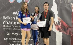 Sarajka Iman Drugović osvojila zlatnu medalju na Balkanskom kickbox prvenstvu