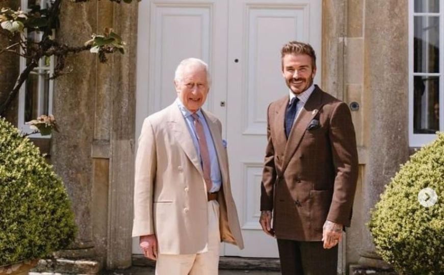 David Beckham se sastao sa kraljem Charlesom