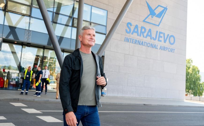 Spektakl u Sarajevu sve bliži: David Coulthard stigao u Bosnu i Hercegovinu i ima poruku za fanove