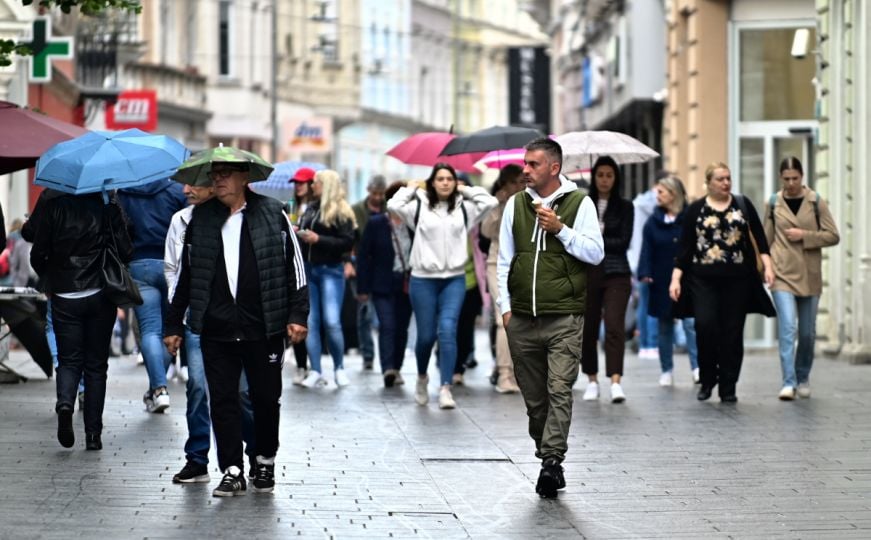 Pripremite kišobrane: BHmeteo upozorava na iznenadnu promjenu vremena u ovim dijelovima BiH