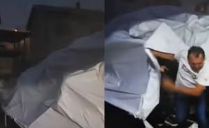 Užasno nevrijeme poharalo Hrvatsku: Objavljen video u kojem se srušio šator, jedna osoba povrijeđena