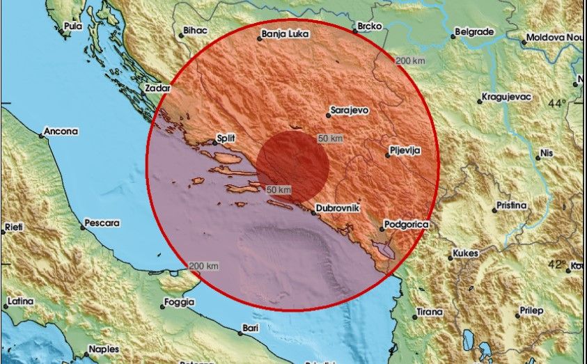 Zemljotres u Bosni i Hercegovini