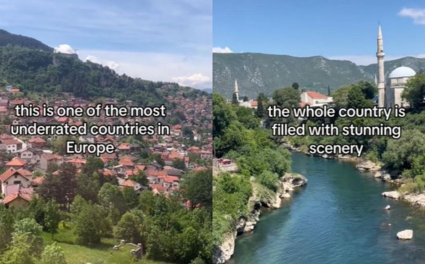 Turistkinja oduševljena Bosnom i Hercegovinom: 'Najpotcjenjenija državi u Europi', ovo sam potrošila
