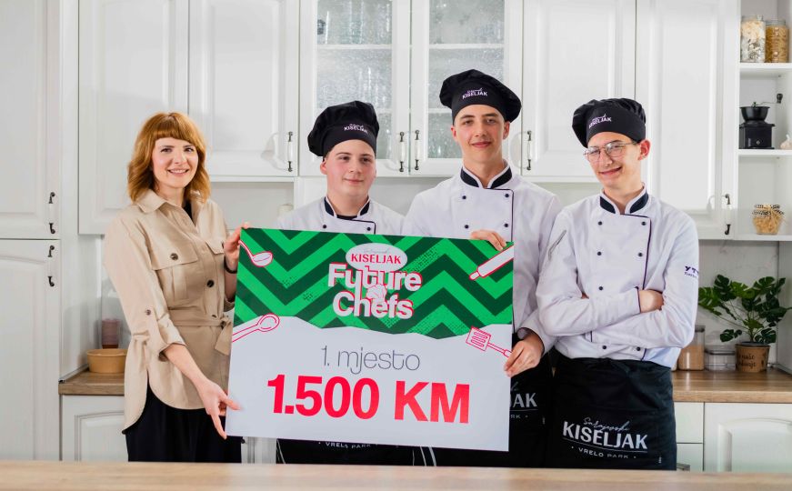 Sarajevski kiseljak proglasio pobjednike 'Future Chefs' takmičenja