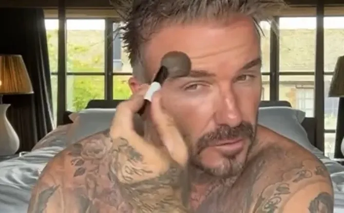 David Beckham nasmijao fanove videom na Instagramu: U kadar mu ušao nepozvani gost