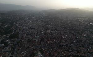U Sarajevo stigao saharski pijesak: Pogledajte snimke iz zraka