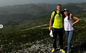Edin i Amra Džeko "osvojili" vrh Bjelašnice: 'Uvod u pripreme'