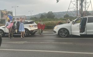 Kad se upali crveno na semaforu: Svatovi zaigrali na sarajevskoj cesti