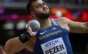 Nova titula za Mesuda Pezera: S odličnih 20.93 metra očekivano lako osvojio novi naslov bh. prvaka