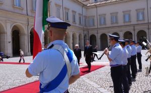 Rimska palata Kvirinale: Pogledajte kako je predsjednik Italije dočekao Denisa Bećirovića