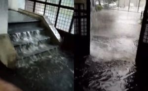 Dramatične scene u Beogradu: Poplava na stadionu FK Partizan, rijeka teče hodnicima