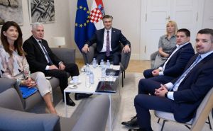 Plenković se sastao sa Čovićem u Zagrebu i poslao još jednu podršku EU putu BiH