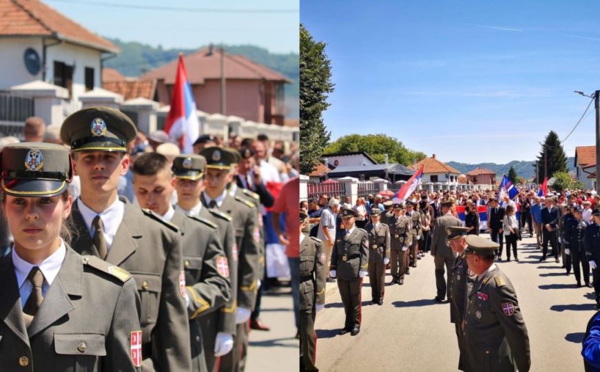 Prije nego što su paradirali Prijedorom, pripadnici Vojske Srbije marširali i ulicama Bratunca!?