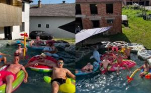 Snimak koji je 'osvojio' TikTok: Pogledajte od čega su momci iz Hrvatske napravili bazen
