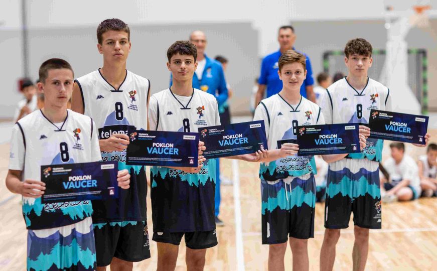 Završen Telemach košarkaški kamp Bjelašnica 2024: Alli Borančić jednoglasno izabran za MVP igrača