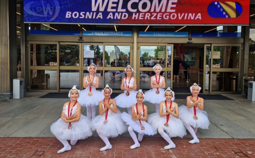 Bravo, Labudice: Malene balerine iz Mostara osvojile bronzanu medalju na prestižnom takmičenju!