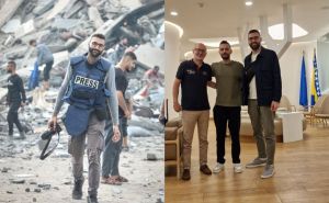 Prva fotografija Motaza Azaize u Sarajevu