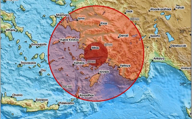 Snažan zemljotres između Turske i Grčke: 'Sve se ljuljalo, nestalo je struje'