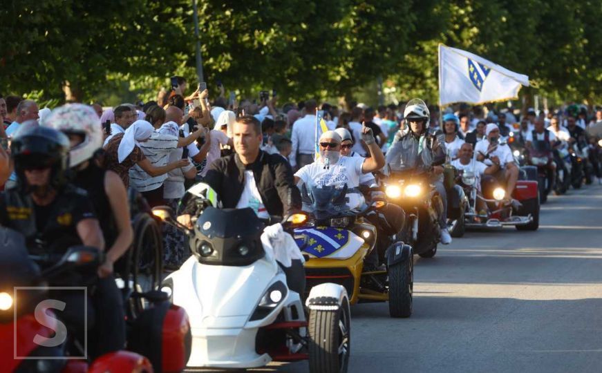 Motoristi stigli u Srebrenicu: Srceparajući dolazak u čast žrtvama genocida