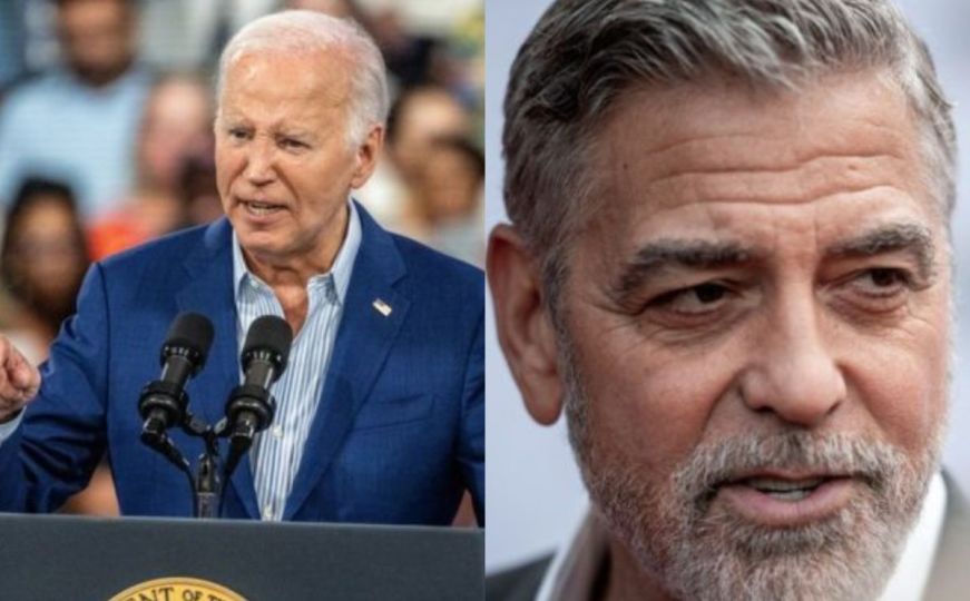George Clooney "bez dlake na jeziku": 'Joe Biden mora da se povuče'