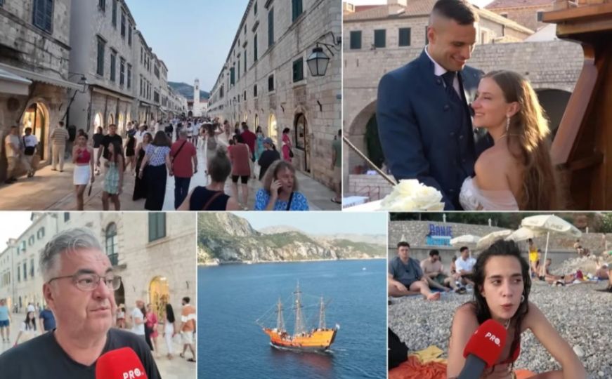 Televizija iz BiH napravila prilog o Dubrovniku, turist nasmijao izjavom: ‘Strašno puno kamenja'