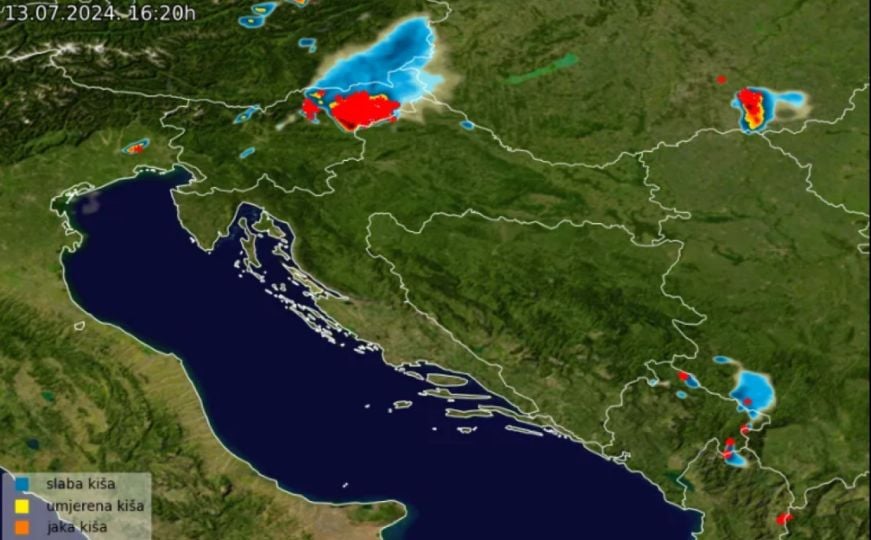 Oglasili se iz BH Metea nakon nevremena u Sloveniji: Da li ova oluja stiže i u BiH?