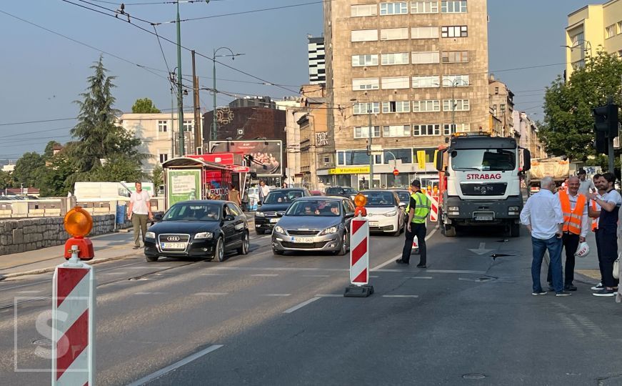 Vozači, oprez: Počinju radovi na glavnoj saobraćajnici od Skenderije do Vijećnice