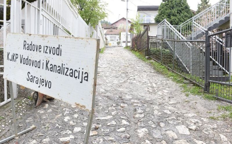 ViK objavio spisak: Mogući prekidi u snabdijevanju vodom u više od 15 sarajevskih ulica