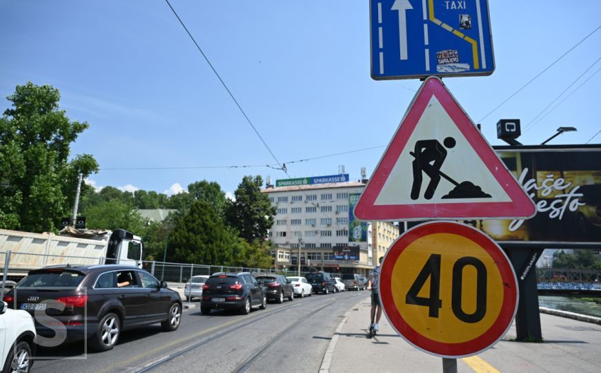 Obnova glavne sarajevske saobraćajnice: Radovi nisu ni počeli, a već se stvaraju gužve