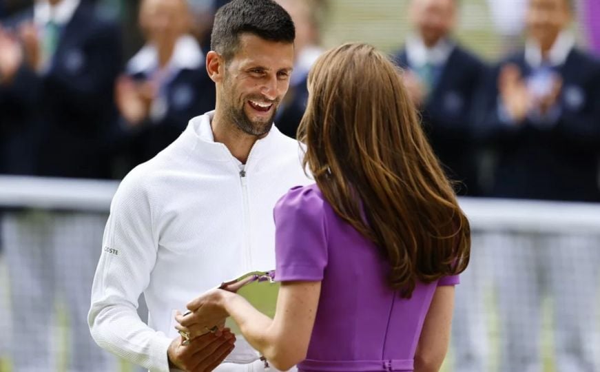 Đoković otkrio šta je rekao princezi Kate nakon poraza na Wimbledonu
