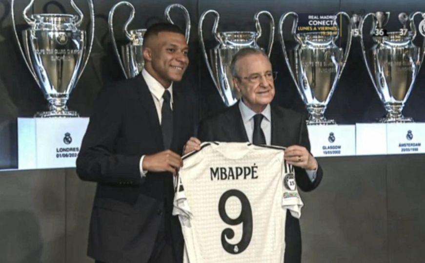 Dan koji se godinama čekao: Real Madrid predstavio Kyliana Mbappea