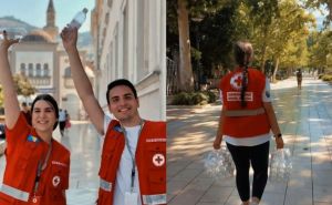 Heroji dana: Mladi volonteri na 46 stepeni podijelili na ulici 2.000 boca vode u najtoplijim danima