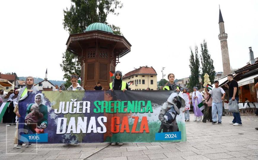 U Sarajevu počela još jedna protestna šetnja za Palestinu