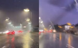 Pogledajte snažno olujno nevrijeme koje je sinoć pogodilo Zagreb: Vjetar srušio stabla