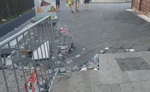 Ulice primorskog grada u bh. susjedstvu prekrivene smećem: Širi se snimka odvratnog prizora