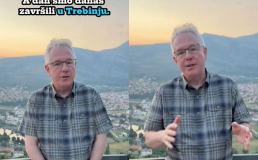 Michael Murphy vikend provodi u Trebinju: 'BiH je prelijepa zemlja i treba je istražiti'
