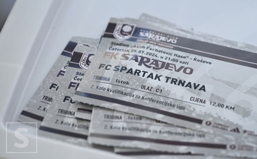 Bordo groznica 'trese' grad: Veliko interesovanje za susret FK Sarajevo i Spartaka na Koševu
