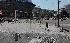 Trg Karla Paržika poprima novi izgled: Radovi u centru Sarajeva, izdvojeno više od pola miliona KM