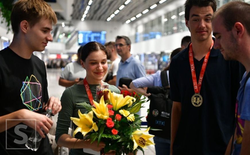 Nakon historijskog uspjeha na Olimpijadi: Mladi bh. matematičari dočekani u Sarajevu