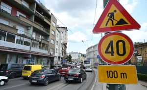 Velika saobraćajna gužva u Sarajevu zbog radova na Skenderiji