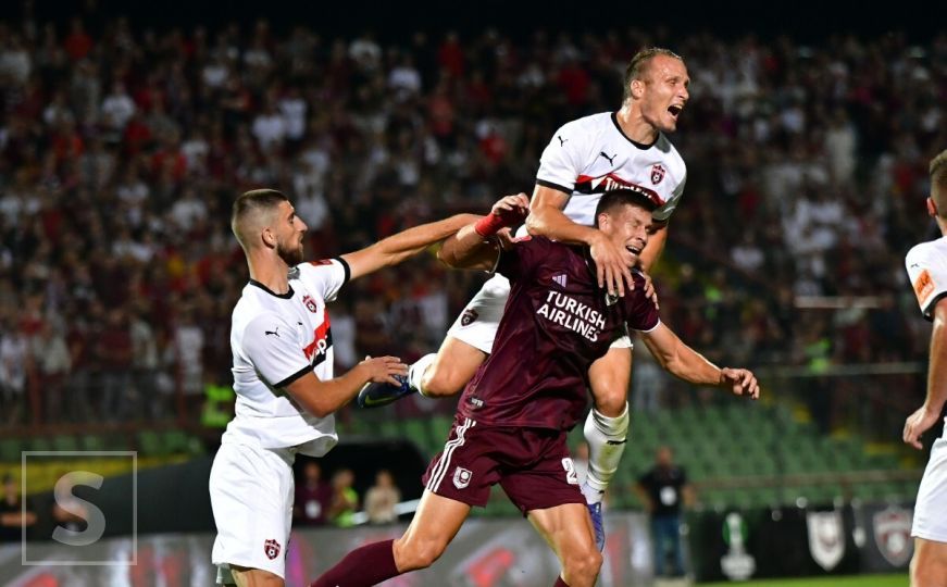 Konferencijska liga: Sarajevo dominiralo, ali nije uspjelo pronaći put do mreže Spartaka