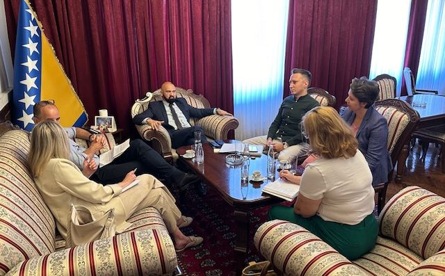 Ministar Isak se sastao sa zamjenikom šefa Misije OSCE-a u BiH