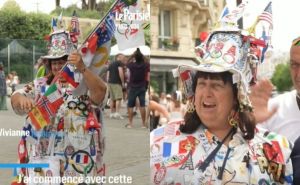 Ova žena hoda Parizom sa zastavom Jugoslavije: 'Ovo je ona sa Olimpijade u Sarajevu 1984-te'