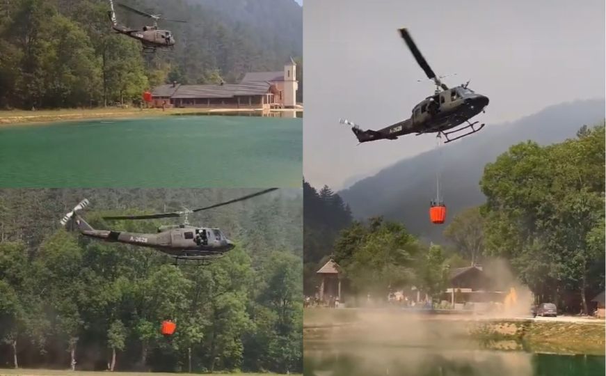 Ministar Helez objavio snimak kako pripadnici Oružanih snaga BiH učestvuju u gašenju požara