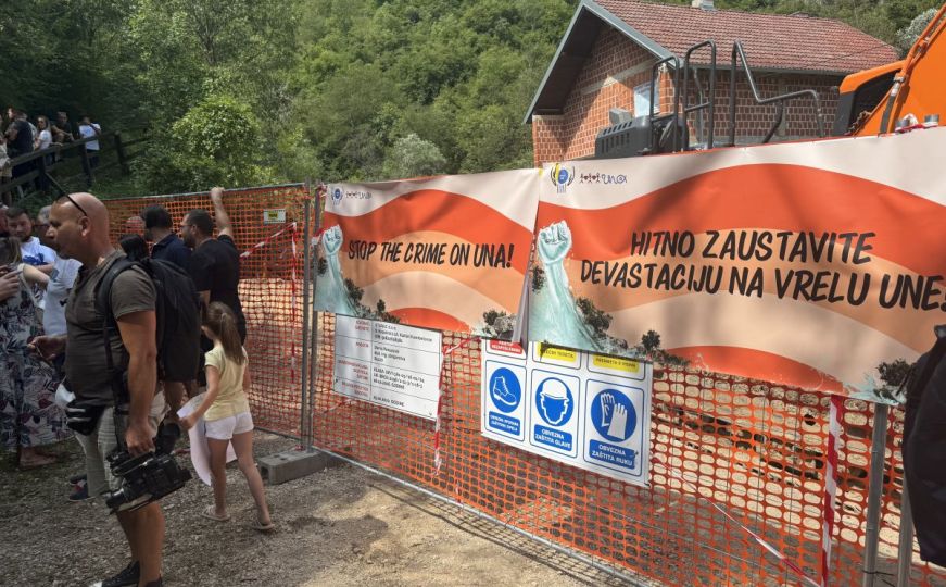 Borba protiv izgradnje mHE na Uni: Ne damo vam ni kap Une, Neretve i svih ostalih balkanskih rijeka