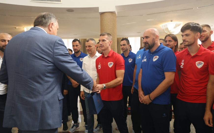 Dodik "ohrabrio" igrače Borca pred revanš s PAOK-om: "Niste oni koje se uplaše i povuku"