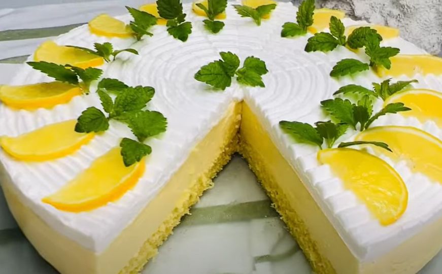 Torta od limuna bez pečenja i šećera: Gotova za samo 15 minuta