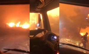 Vatrogasci objavili zastrašujuću snimku požara: 'Ajde nemoj, penji se tu...'